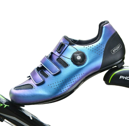 Buty rowerowe z zapięciem blokującym | antypoślizgowe do rowerów szosowych i MTB